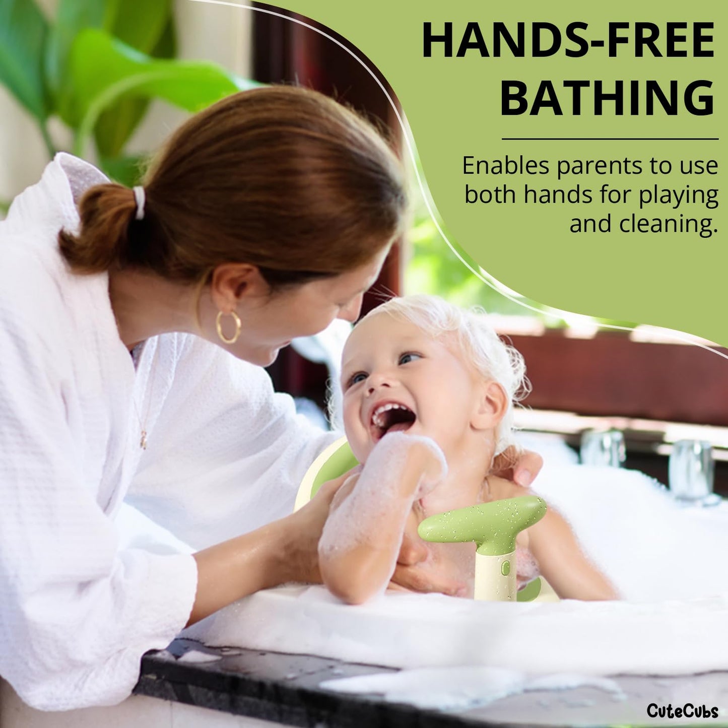 Cozy Baby Bath Seat for Safe, Comfortable Bath Time