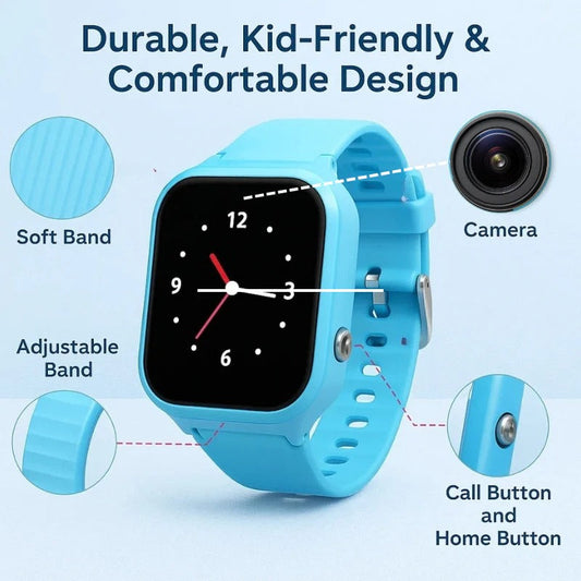 Kids GPS Smartwatch with Real-Time Location Tracker