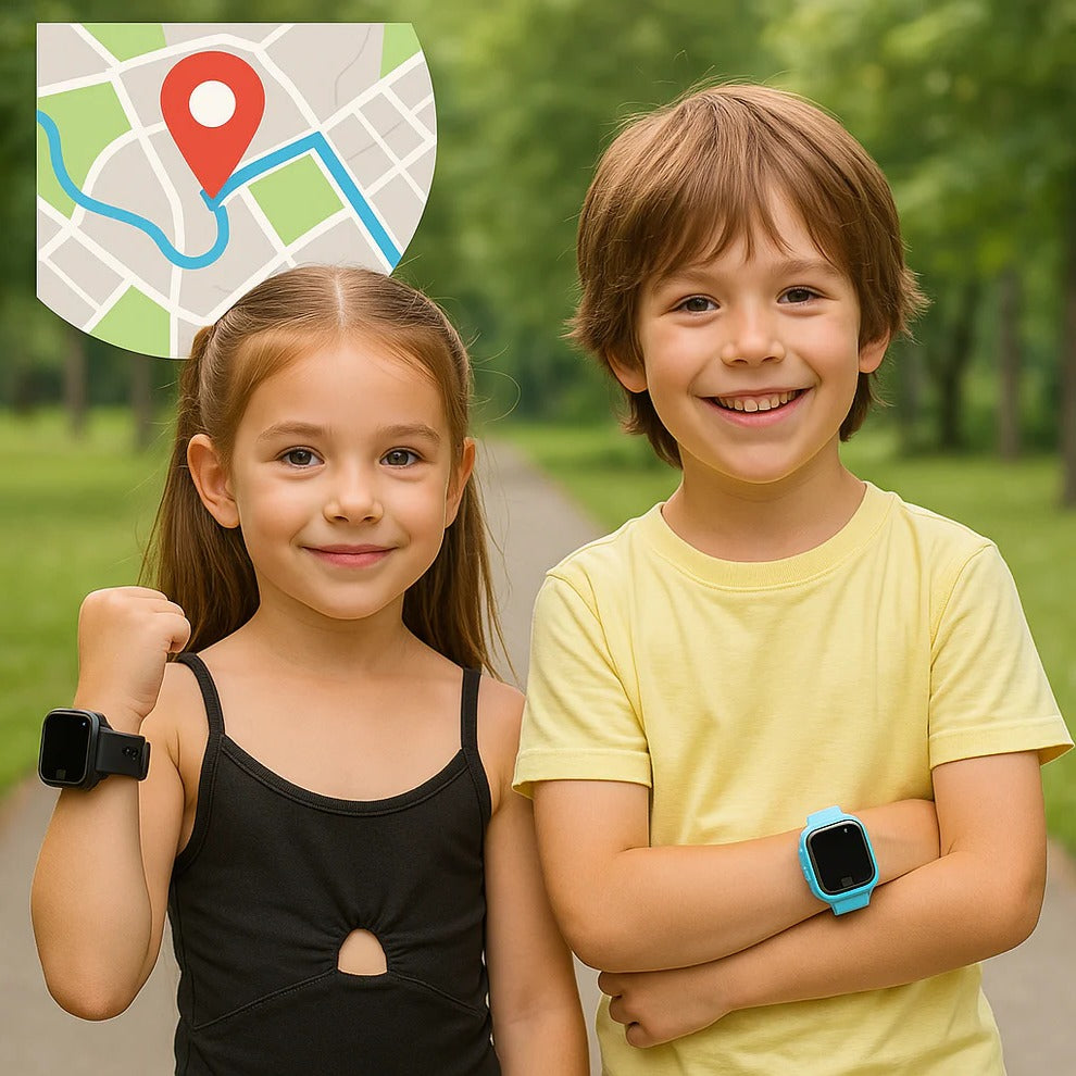 Kids GPS Smartwatch with Real-Time Location Tracker