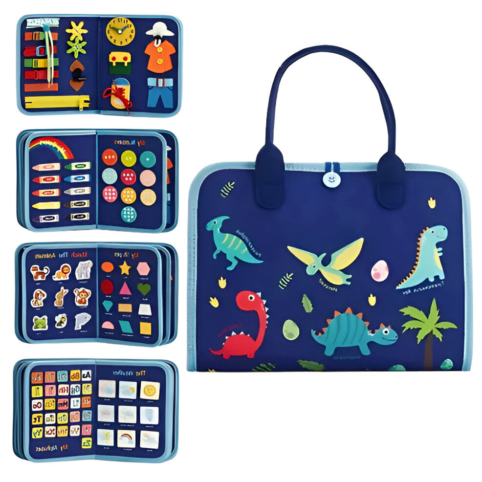 Montessori Sensory Board: Hands-On Learning Toy for Toddlers